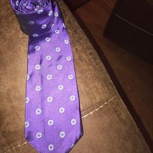 Purple and blue neck tie from brooks brothers